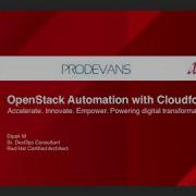 Redhat OpenStack Automation With Cloudforms