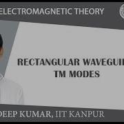 Rectangular Waveguide TM Modes