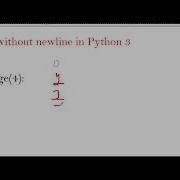 How To Print Without A New Line In Python