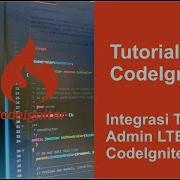 3 Tutorial Codeigniter 4 Cara Integrasi Template AdminLTE 3 Pada CodeIgniter 4 Terbaru