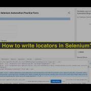 Selenium Locators Tutorial How To Write Locators In Selenium