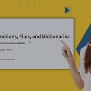 COURSERA Python Functions Files And Dictionaries All Assessment Coursera Quiz Answers
