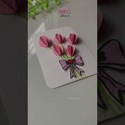 Make 3D Tulip Cards𓍢 Aestheticdiy Tulips Handmadecards Diycrafts Love Forhim Trending