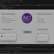 2 Windows Forms In C Learn DateTime Numeric Input MessageBox DialogResult NET Tutorial