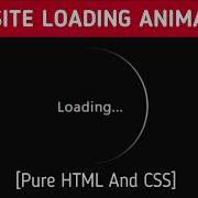 Website Loading Animation CSS Spinner Shorts