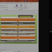 Normalization Of Database Tables Part 1