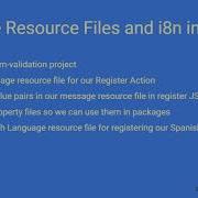 16 Resource Files And I8n In Struts 2 Getting Started With Struts 2 Spring JDBC MariaDB