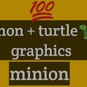 Making Minion Using Python Turtle Graphics Python Programming