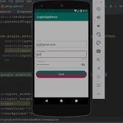 Beautiful Login Screen Advance Android Tutorial TextInputLayout