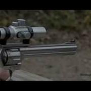 Scoped Smith Wesson 44mag In Slow Motion Watch The Scope Mount 600fps