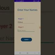 TicTacToe Using Android Studio And Java