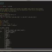 MiniJava Lexical Analyzer