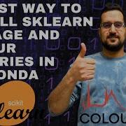 Самый простой способ установить библиотеки Sklearn Skimage и Colour в Anaconda Python