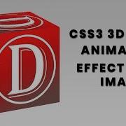 CSS3 3D Cube Box Animation With Image CSS3 Animation Snippets