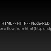 Trigger A Node RED Flow Using HTTP Endpoint Trigger A Node RED Flow From Front End Part 1