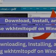 Как загрузить установить и использовать Wkhtmltopdf в Windows пошаговое руководство с записью в блоге