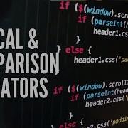 4 Java LOGICAL AND COMPARISON OPERATORS