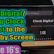 How To Add A Digital Analog Clock Widget To The Standby Screen On IPhone 16 16 Pro Max IOS 18