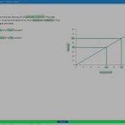 Chemistry Density Mass Volume Graphs Reading Axes