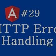 Angular 2 Tutorial 29 Http Error Handling