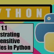 Python For Beginners Lesson 1 1 Demonstrating Case Sensitive Variables In Python