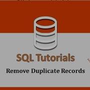 SQL Tutorials 16 Remove Duplicate Records In SQL