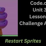Code Org Lesson 15 Challenge Restart Sprites