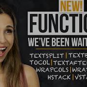 Breaking News We FINALLY Get The New Excel Functions We Ve Been Wanting