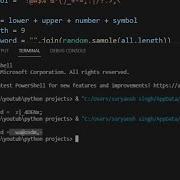 Password Generator In Python In 1 Minute Best Python Projects Python Pythonprojects 93 Boy