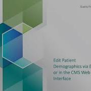 CMS Web Interface Support Call 1 22 25 2024 Data Submission