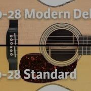 Martin 00028 Standard And Modern Deluxe Comparison The Fellowship Of Acoustics
