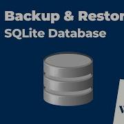 Как создать резервную копию и восстановить базу данных SQLite в C WinForms
