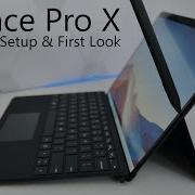 Surface Pro X Unboxing Setup And First Look