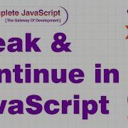 Break And Continue Looping Statement CD Complete JavaScript Course C 19 Hindi