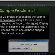 COMPFP1 Visual Basic Branching Part 3