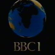 BBC1 COW Globe Ident Friday 13th April 1990
