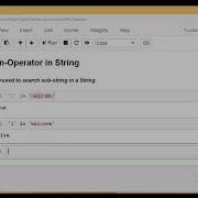 String Or Char In Python Part 3 In Operator Len Function Python For Data Science