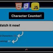 Create A Character Counter In JavaScript In Just Minutes Adel Gabr