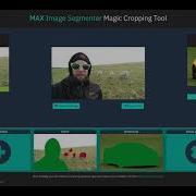 MAX Image Segmenter Web App Demo