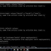 Dml Insert Update Delete Tcl Commit Rollback Practice In Sqlite
