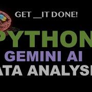 Python Data Analysis Gemini AI Example