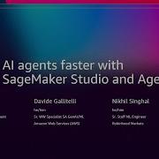 AWS Re Invent 2025 Develop AI Agents Faster With Amazon SageMaker Studio Bedrock AgentCore AIM388