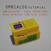 OMNIAlog 28 LOCAL OPERATIONS Menù Overview LOG DL Items