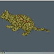 VTK Python Test DensifyPoints Cat
