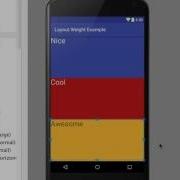 How To Properly Use Android Layout Weight Parameter Android Programming