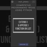 Python Competitive Programming Trick 8 Shorts