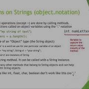 COMP1010 String Structure Operations