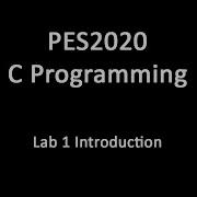 C Programming Lab 1 Introduction