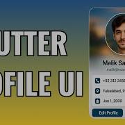 Flutter Profile UI For Beginners Beautiful Responsive Design
