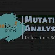 Basic Mutation Analysis In 15 Minutes Geneious Prime